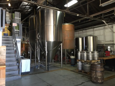 Th growing facility.. The newer tanks to the left have been brought in as the copper tanks to the right were unable to keep up with demand!