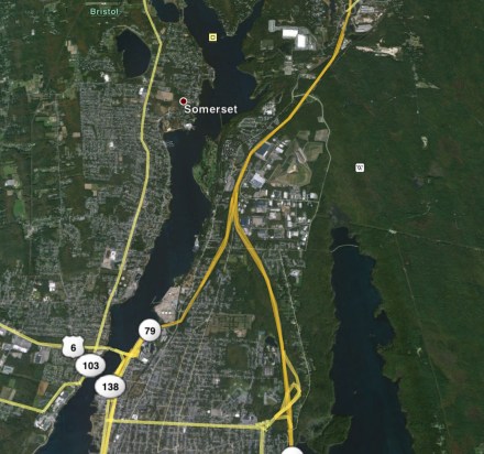 Google Earth from above, see the former airport?