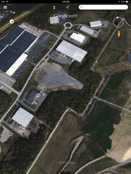 There it is, notice the smallest piece, of the former crosswind runway. Unless you knew the history of the airport being forced to close to to a neighboring landfill which created a physical obstruction and attracted too many birds, you'd likely never know where the closed airport is...